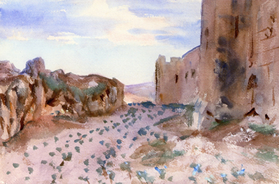 Fortress Roads and Rocks John Singer Sargent